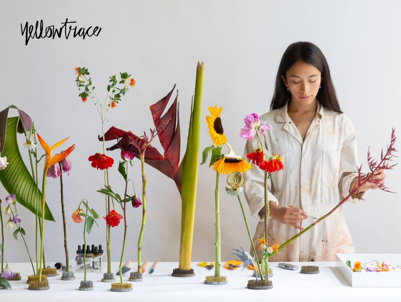 ‘In Perfect Process’ by London Flower School & Print Artist Lisa King for London Design Festival 2019.