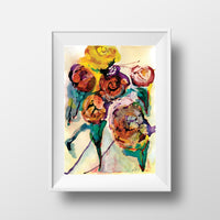 ROSES ART PRINT