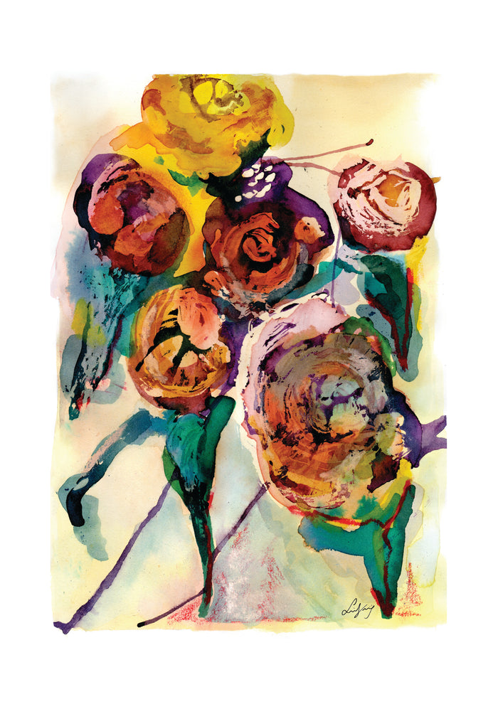 ROSES ART PRINT