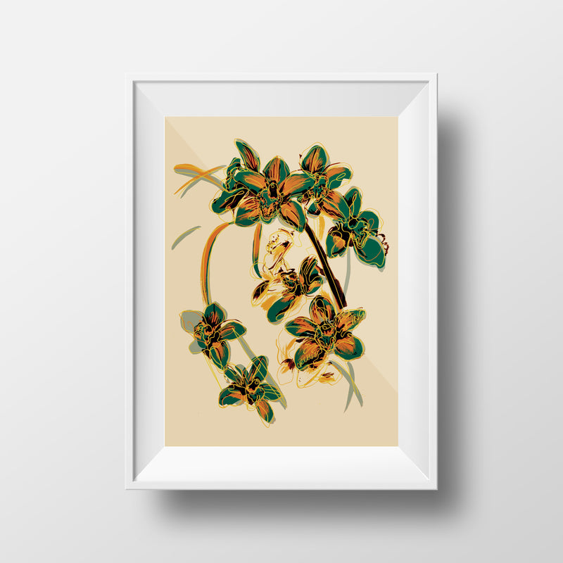 ORCHID ART PRINT