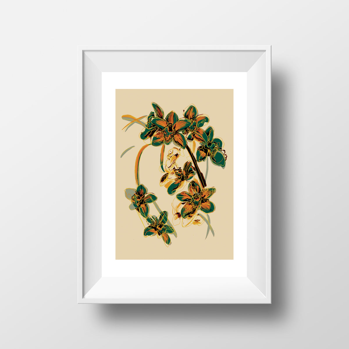 ORCHID ART PRINT
