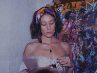 ROSE PINK SILK 90 X 90CM SCARF