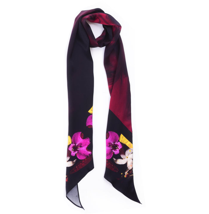 VERBENA LONG SKINNY SCARF