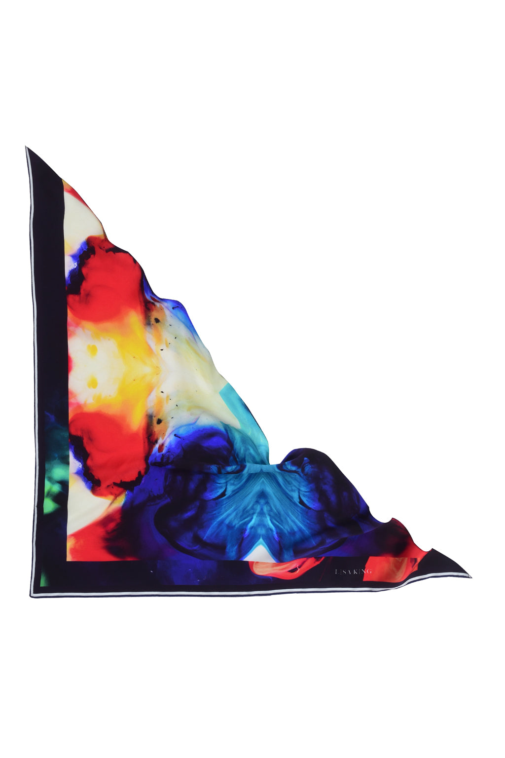 TERRA TRIANGLE SILK NECK SCARF