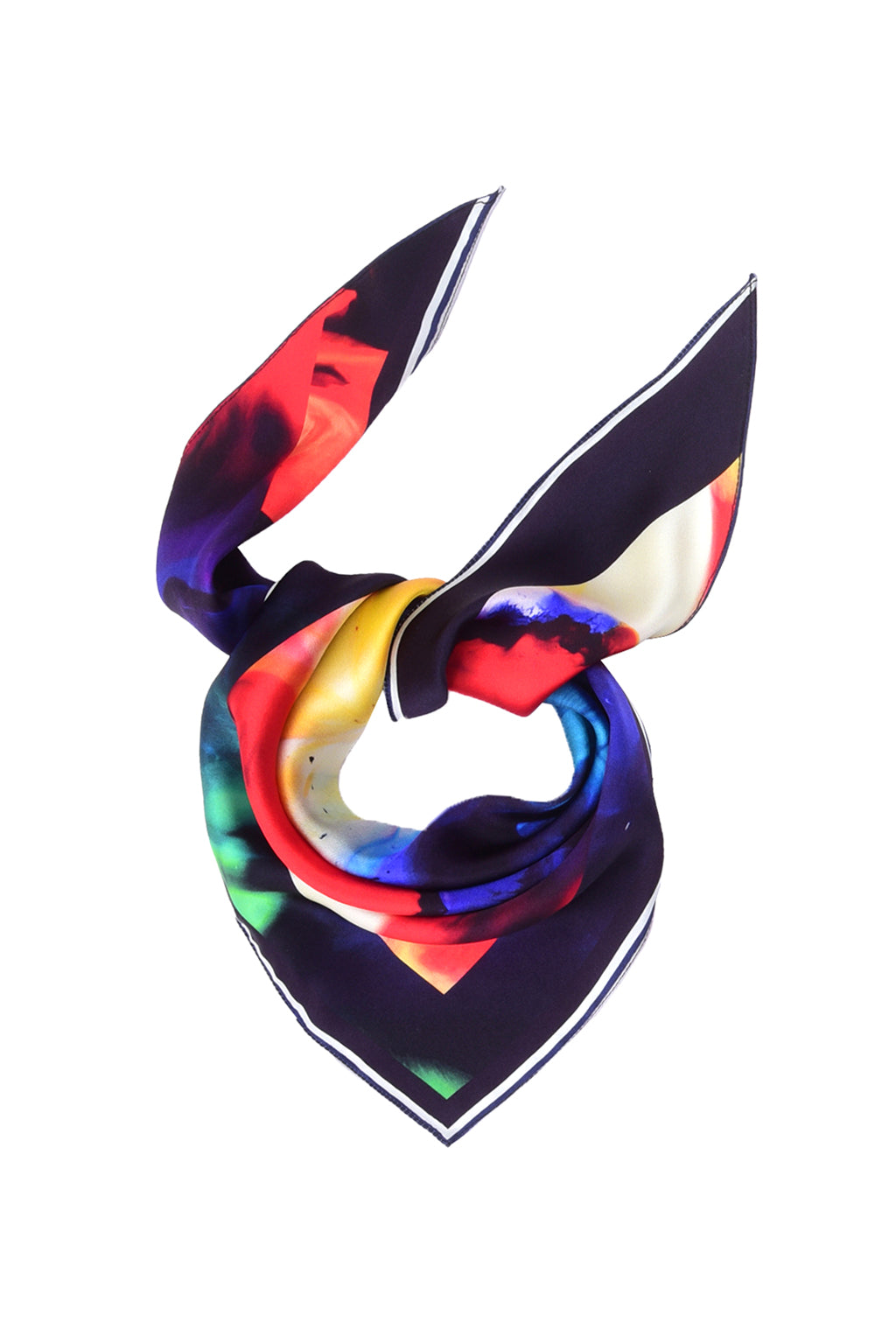 TERRA TRIANGLE SILK NECK SCARF